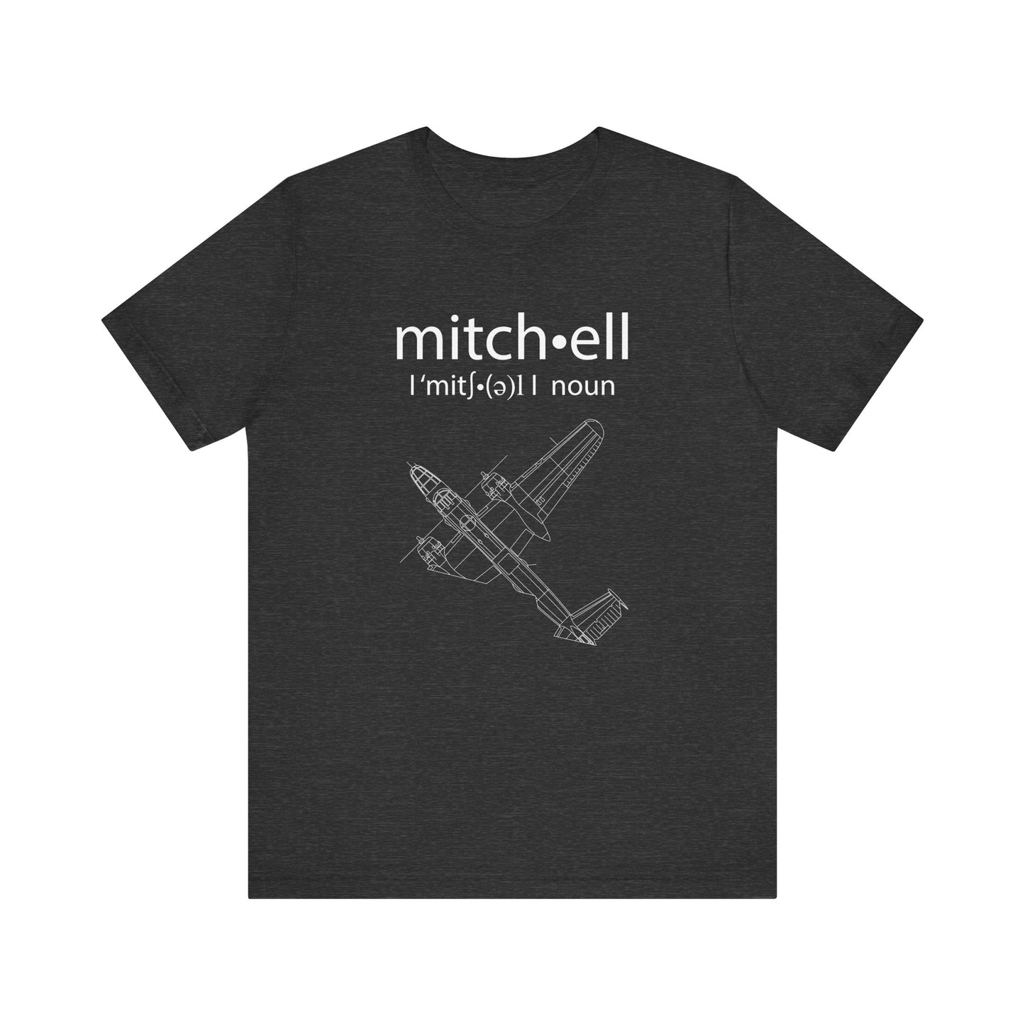 Vintage Aircraft Graphic Tee - B-25 Mitchell