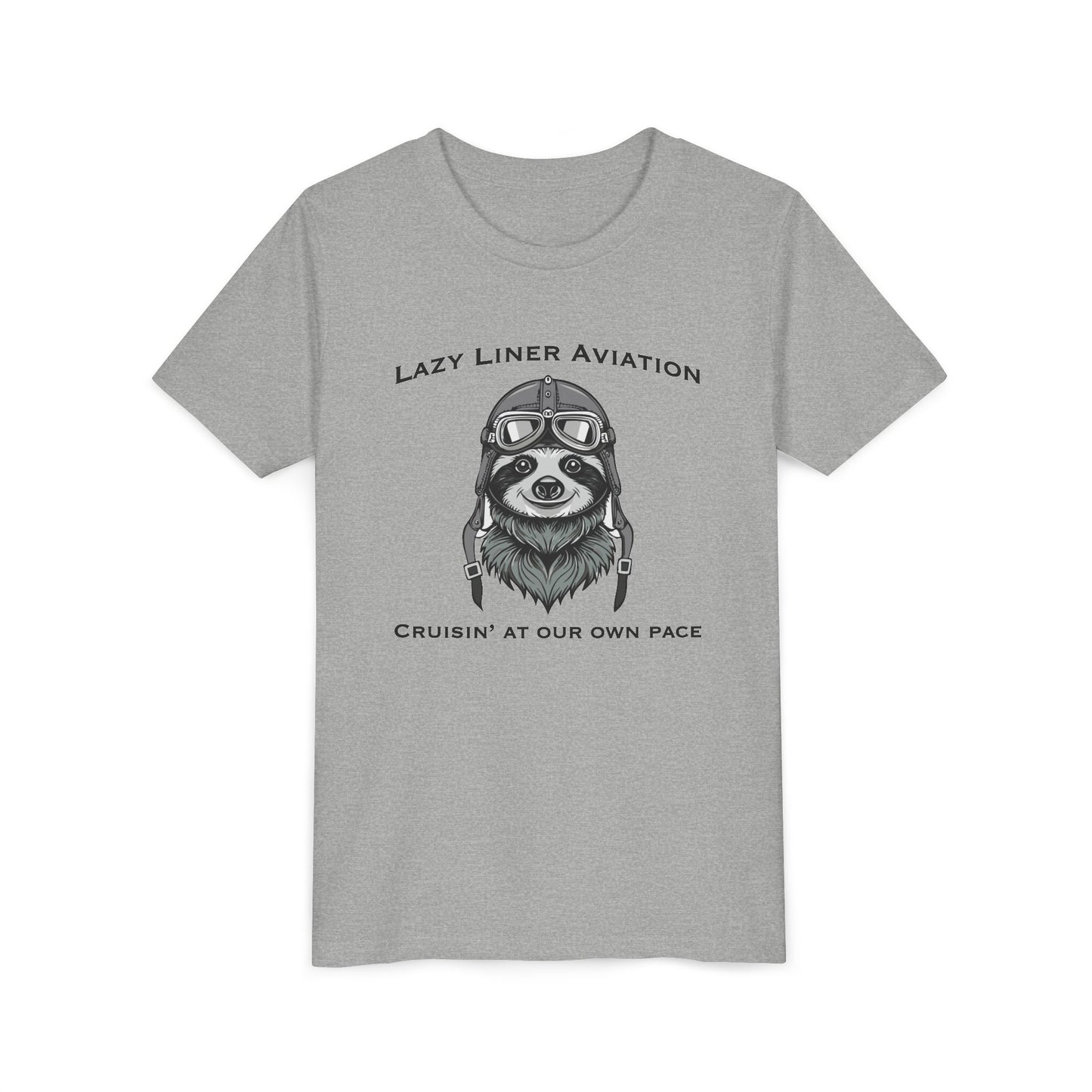 Lazy Liner Aviation - Youth T-Shirt