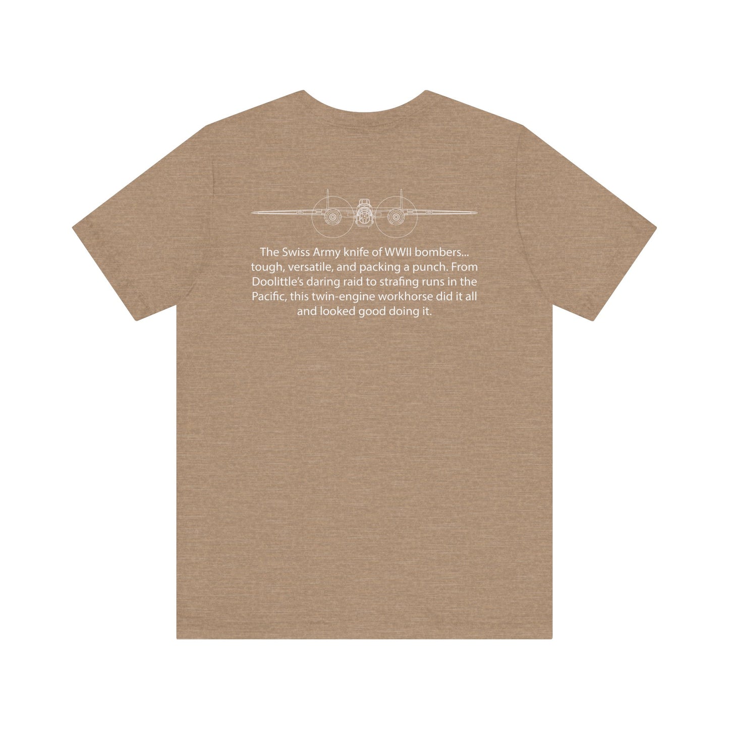Vintage Aircraft Graphic Tee - B-25 Mitchell