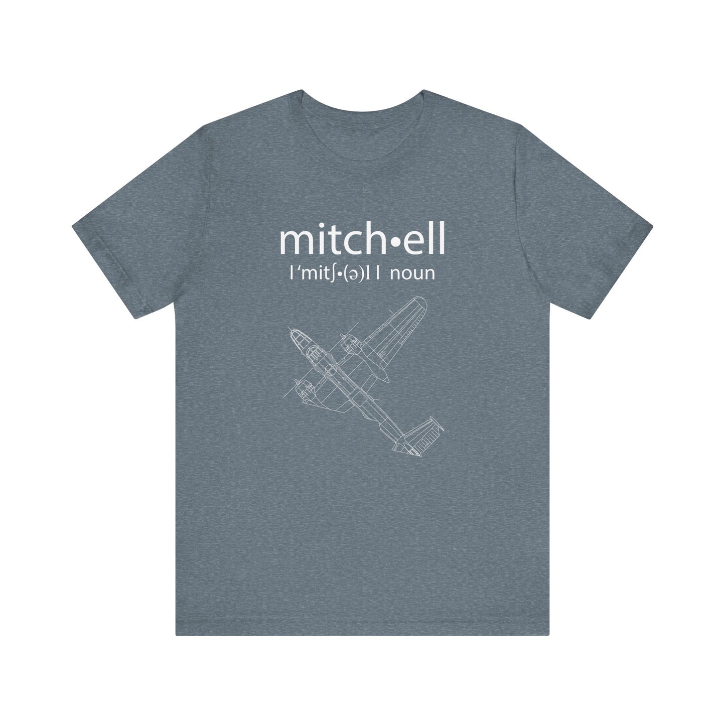 Vintage Aircraft Graphic Tee - B-25 Mitchell