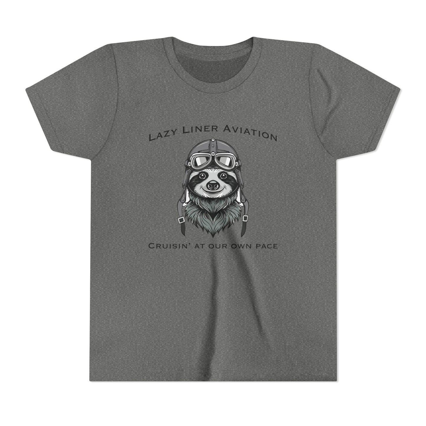 Lazy Liner Aviation - Youth T-Shirt