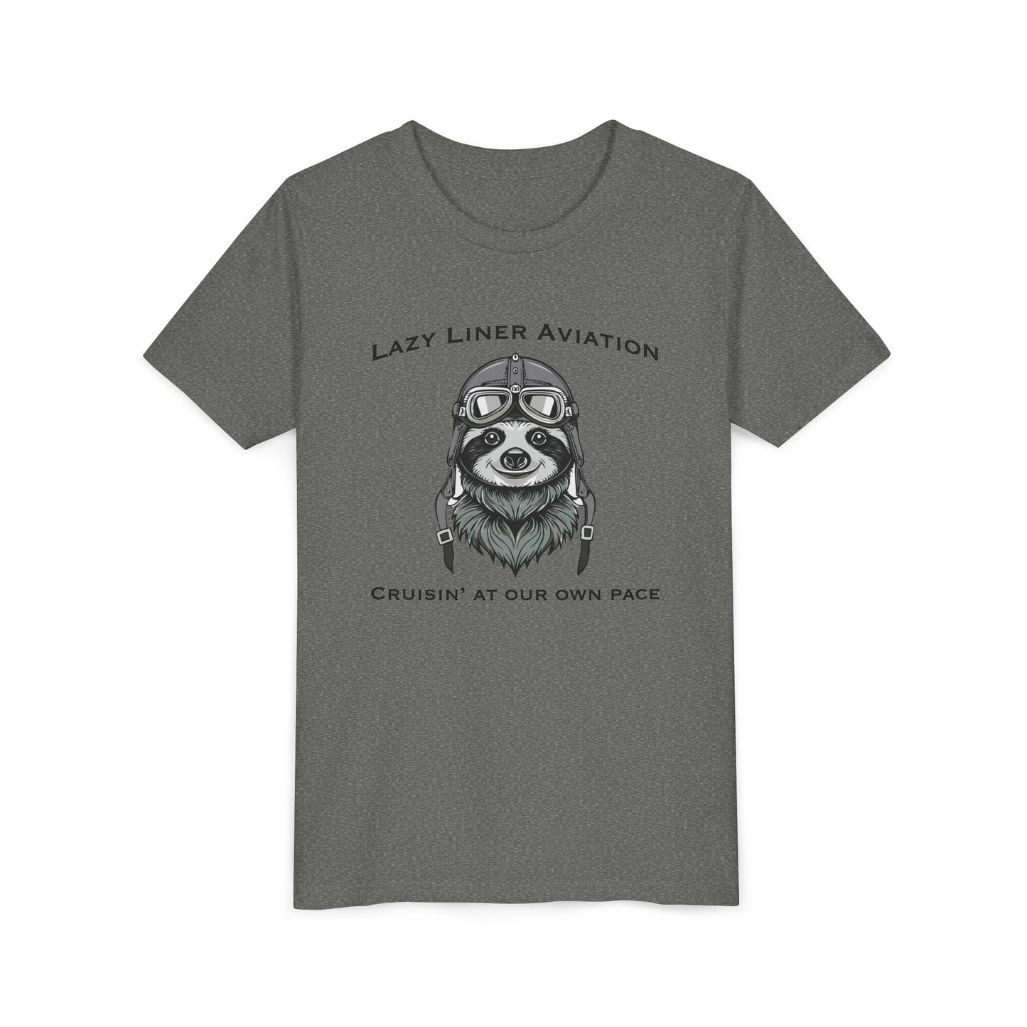 Lazy Liner Aviation - Youth T-Shirt