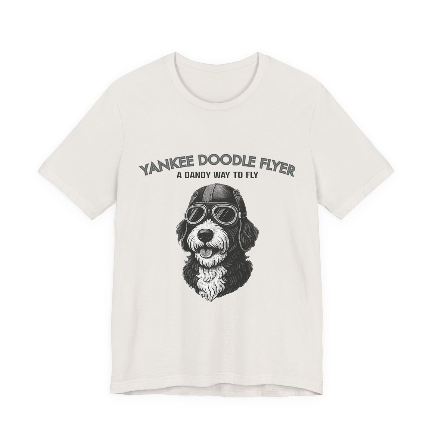Yankee Doodle Flyer Dog T-Shirt, Funny Pet Lover Tee, Unique Gift for Dog Owners, Perfect for Casual Wear, Summer Vibes