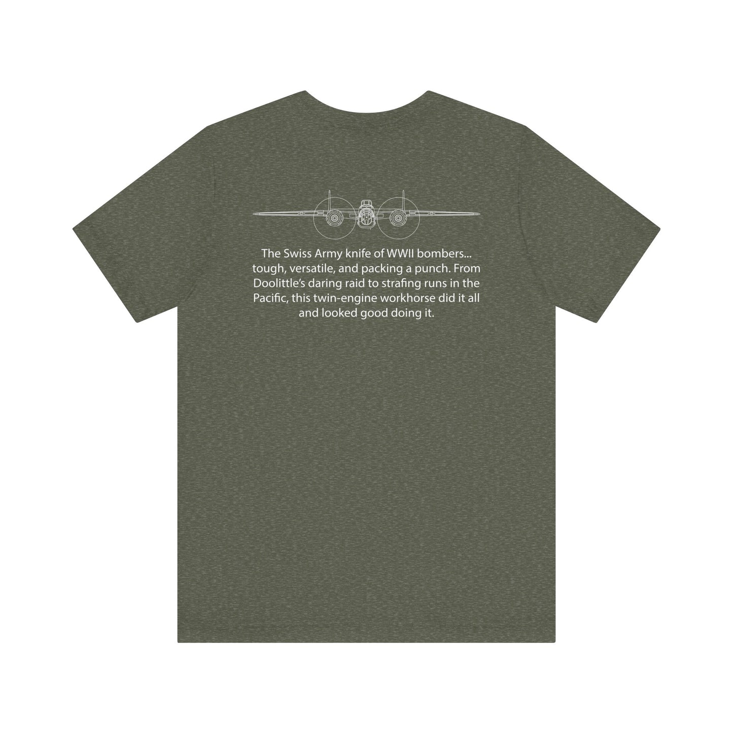 Vintage Aircraft Graphic Tee - B-25 Mitchell
