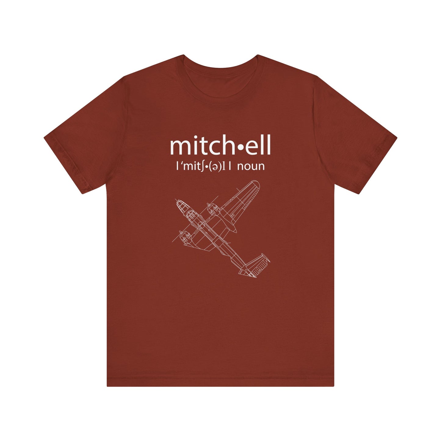 Vintage Aircraft Graphic Tee - B-25 Mitchell