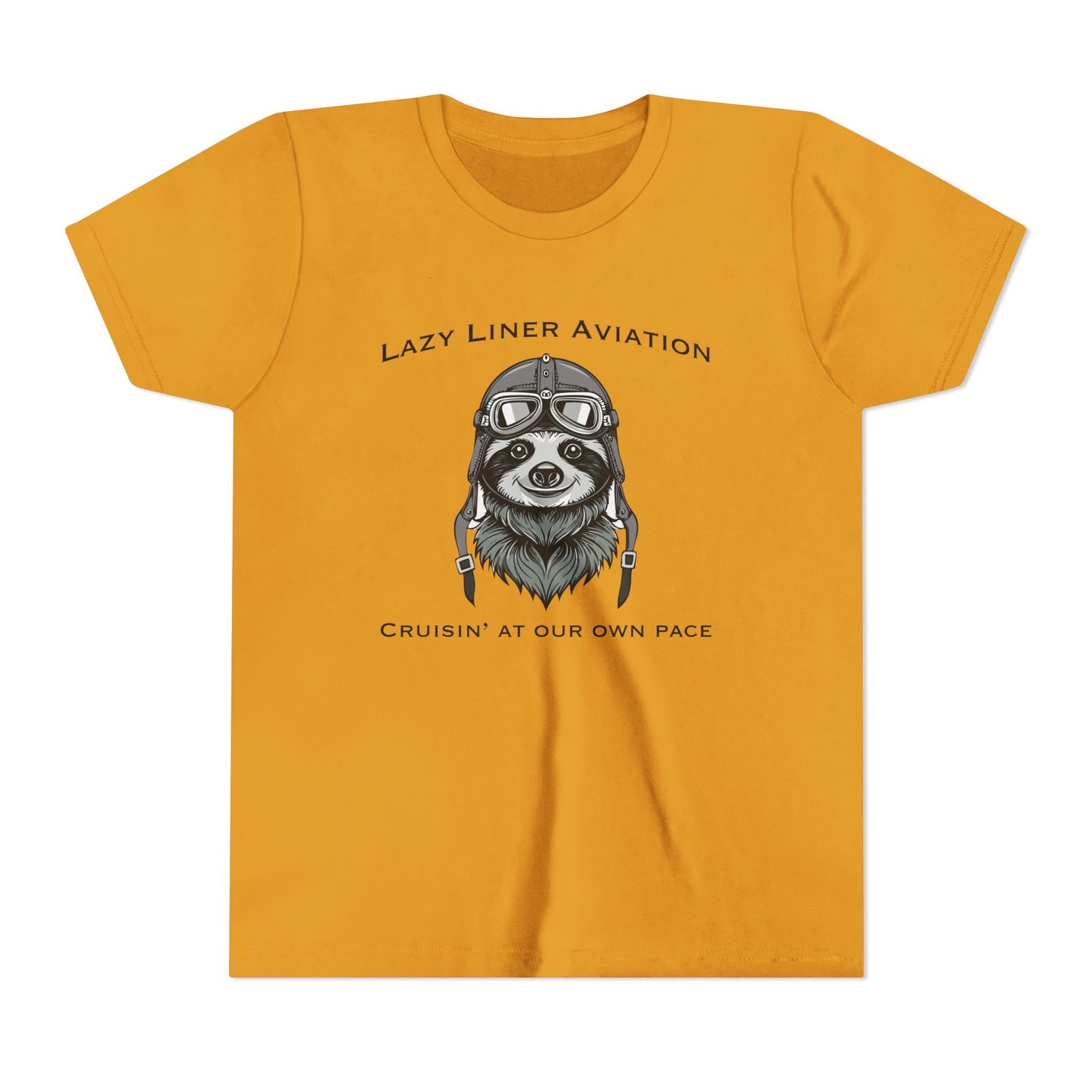 Lazy Liner Aviation - Youth T-Shirt