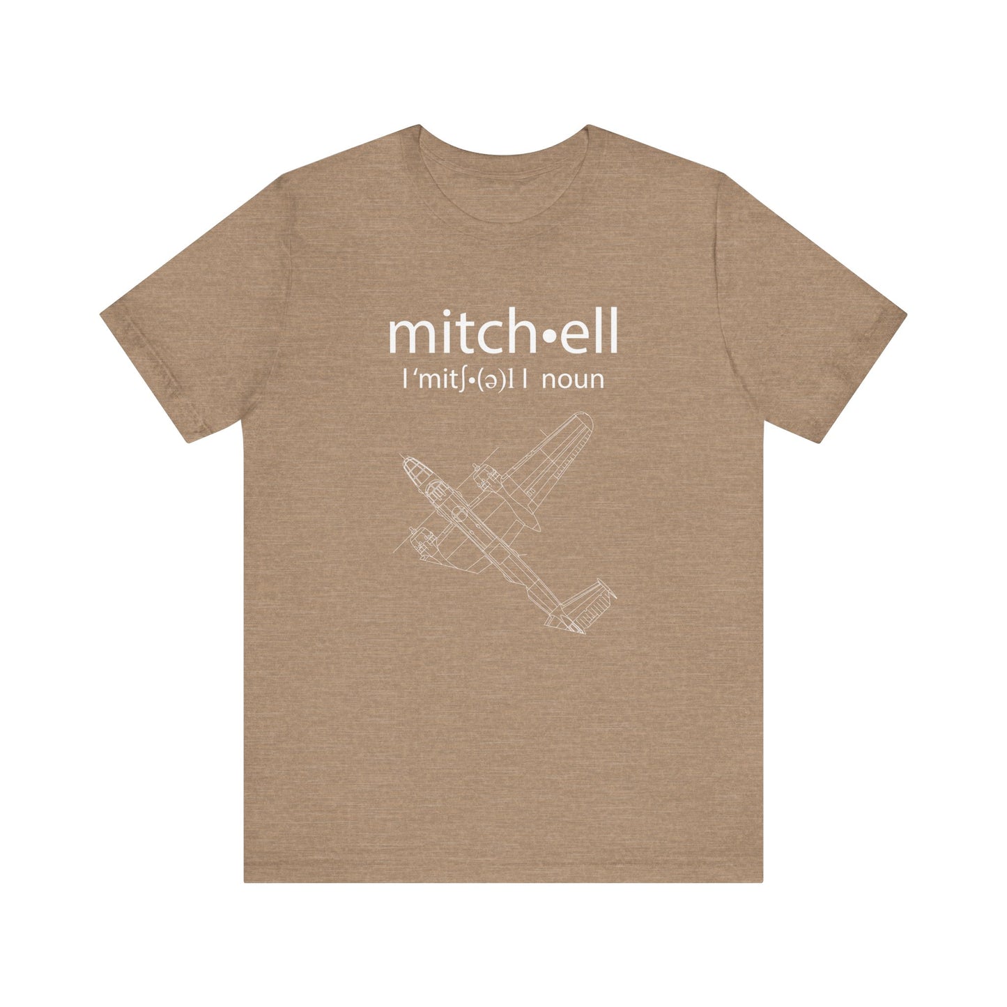 Vintage Aircraft Graphic Tee - B-25 Mitchell