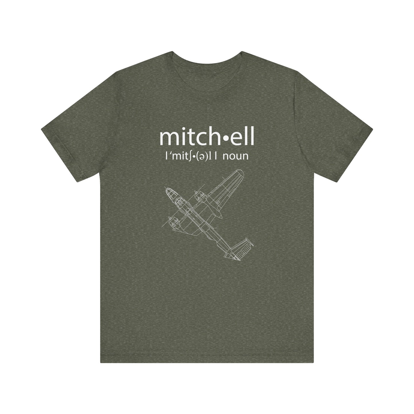 Vintage Aircraft Graphic Tee - B-25 Mitchell