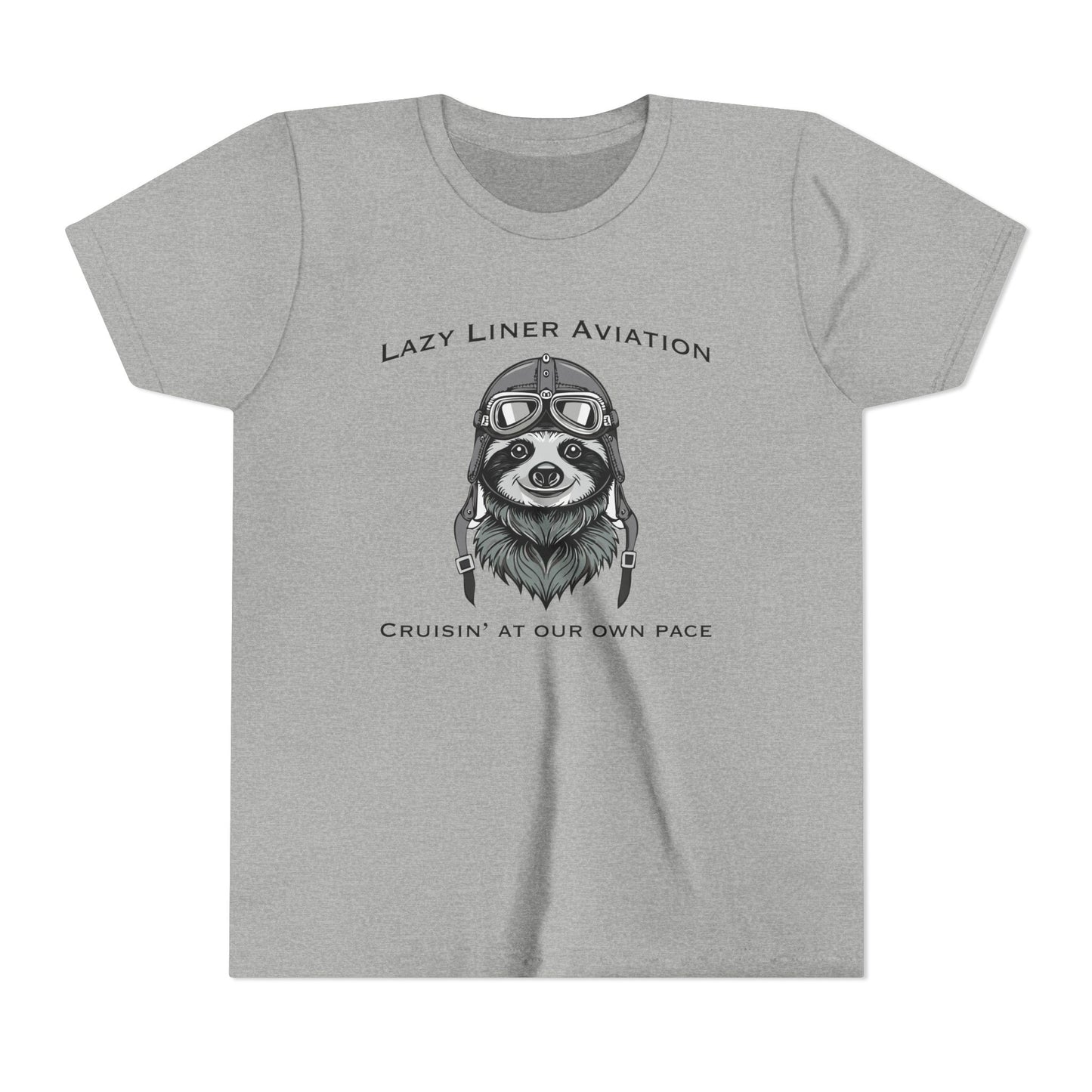 Lazy Liner Aviation - Youth T-Shirt