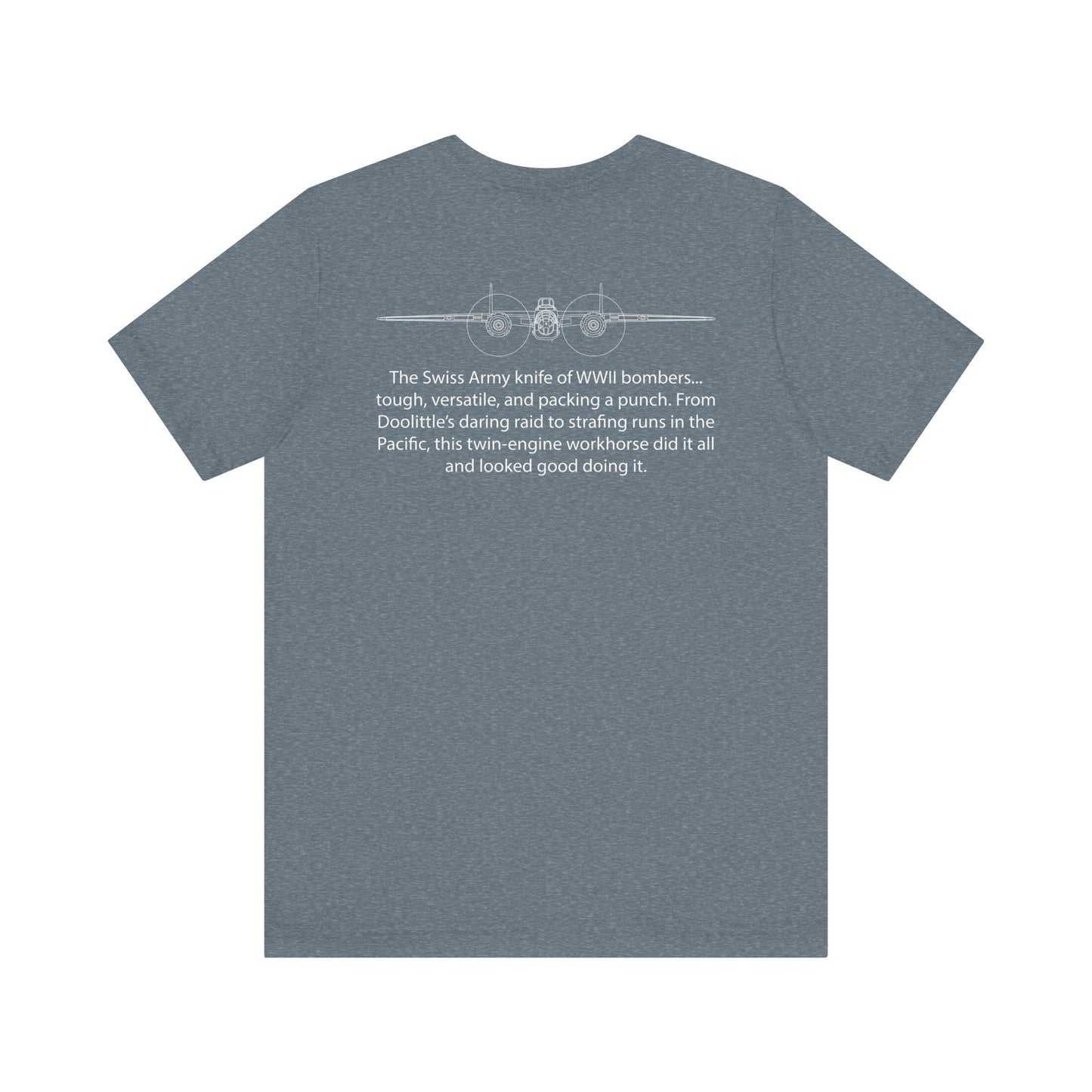 Vintage Aircraft Graphic Tee - B-25 Mitchell