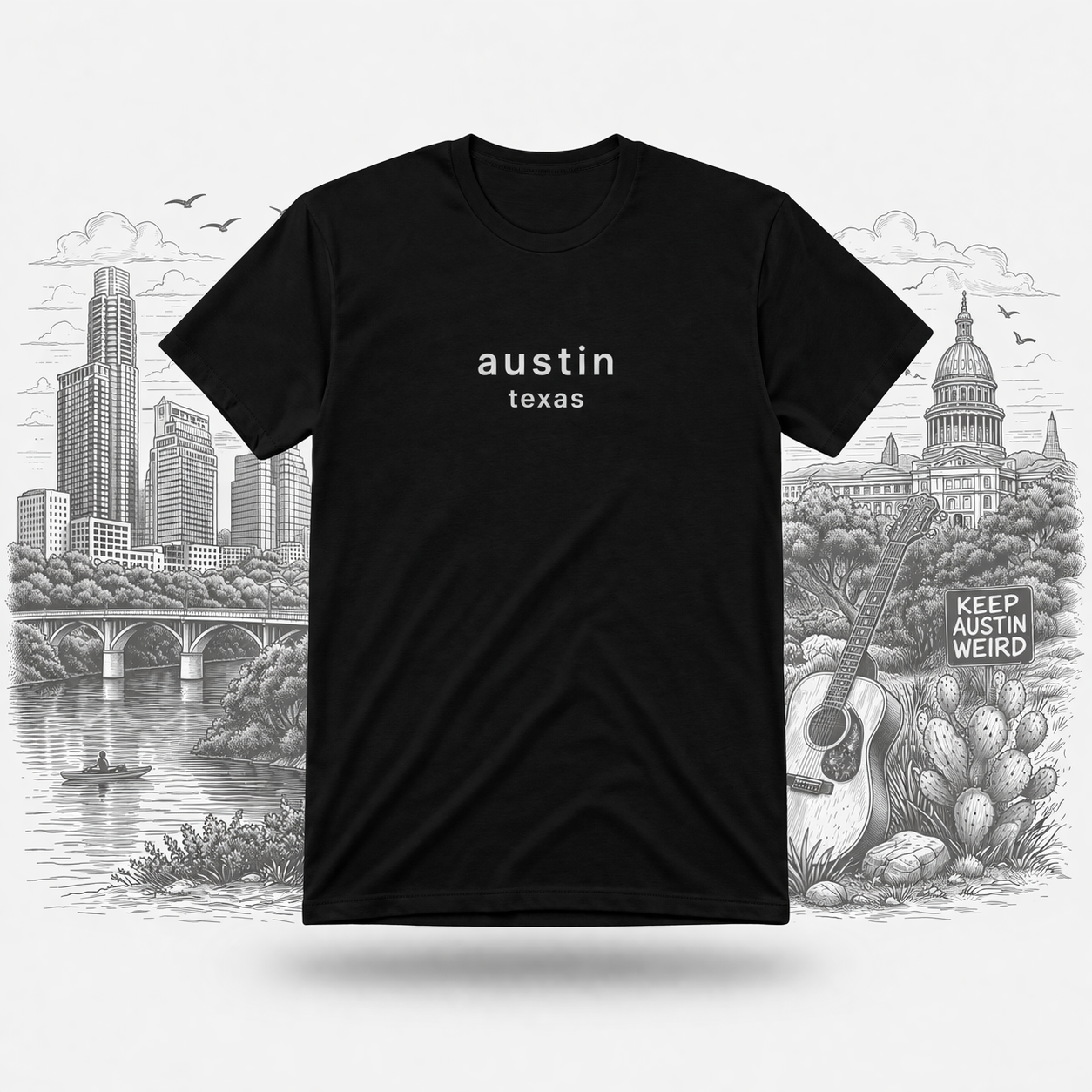 Austin TX Graphic Tee