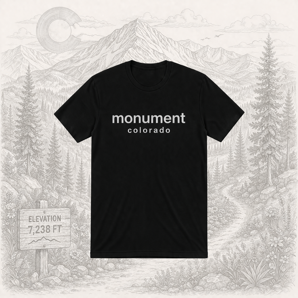 Monument CO Graphic Tee