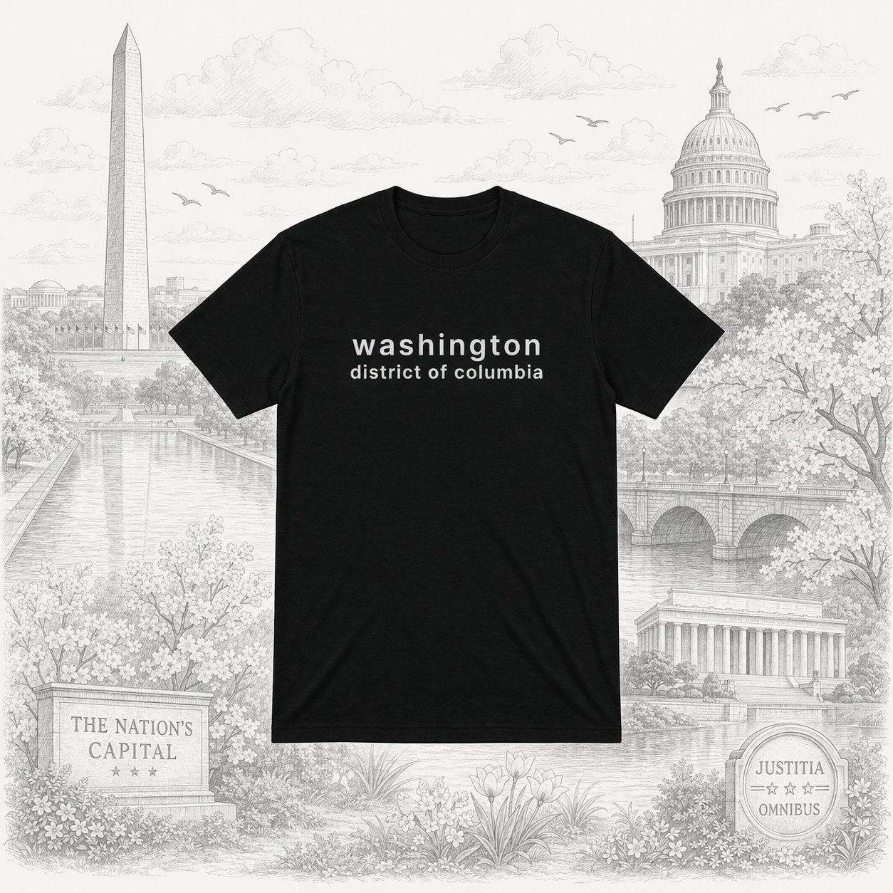 Washington DC Graphic Tee