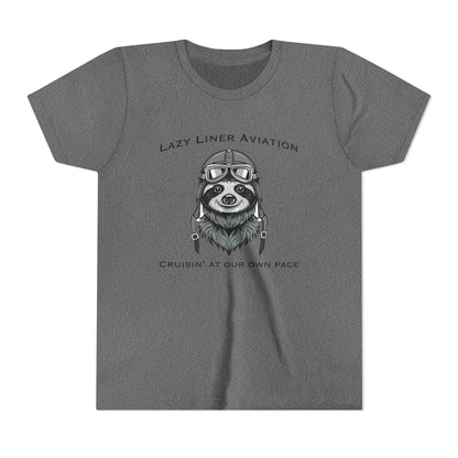 Lazy Liner Aviation - Youth T-Shirt