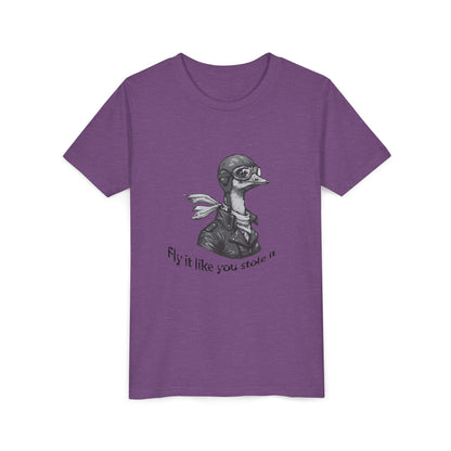 Fly it like you Stole it Ostrich - Youth T-Shirt
