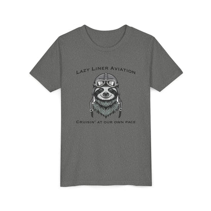 Lazy Liner Aviation - Youth T-Shirt