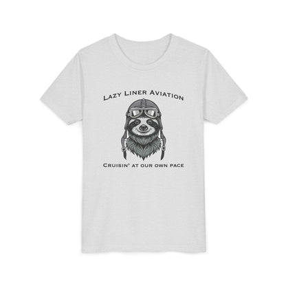 Lazy Liner Aviation - Youth T-Shirt