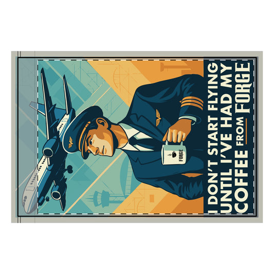 Forge Large Pilot Flag