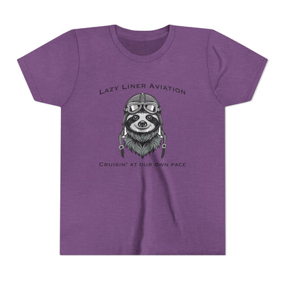 Lazy Liner Aviation - Youth T-Shirt