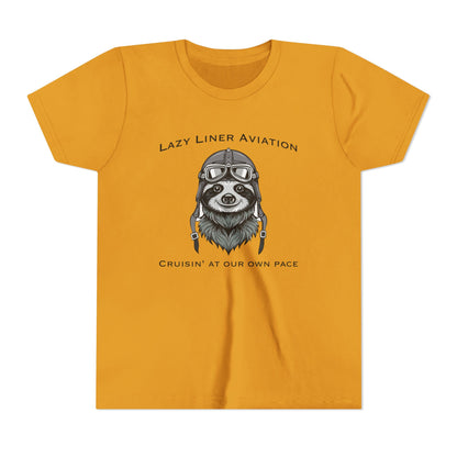 Lazy Liner Aviation - Youth T-Shirt