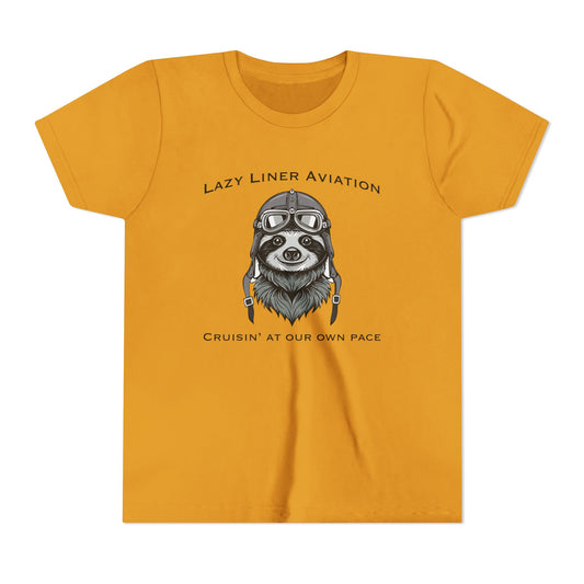 Lazy Liner Aviation - Youth T-Shirt