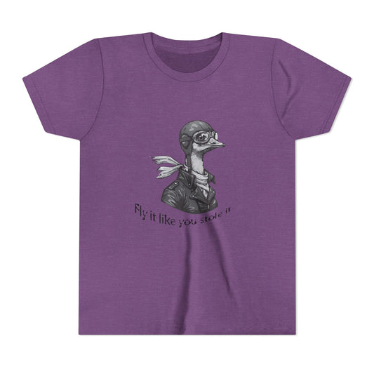 Fly it like you Stole it Ostrich - Youth T-Shirt