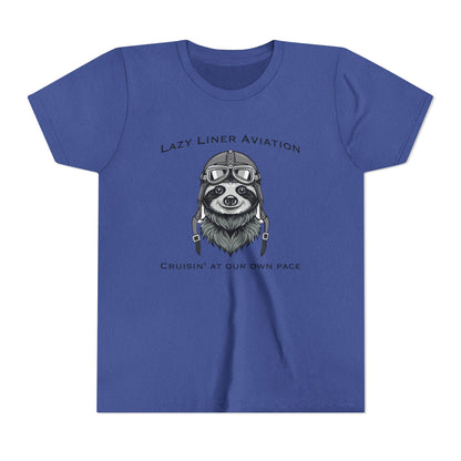 Lazy Liner Aviation - Youth T-Shirt