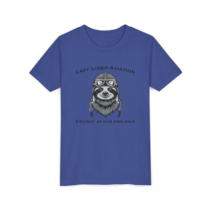Lazy Liner Aviation - Youth T-Shirt