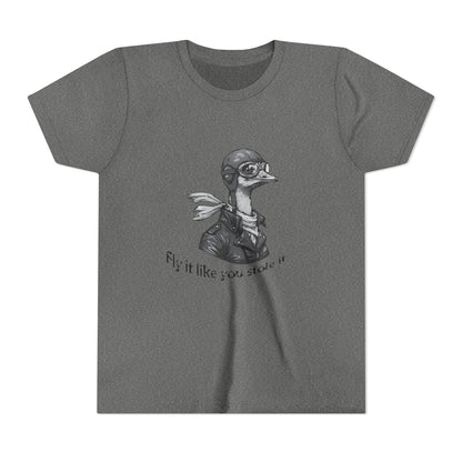 Fly it like you Stole it Ostrich - Youth T-Shirt