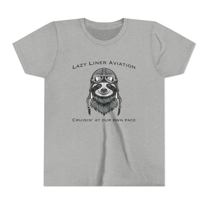 Lazy Liner Aviation - Youth T-Shirt