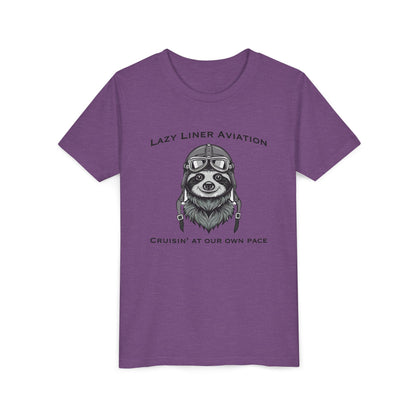 Lazy Liner Aviation - Youth T-Shirt