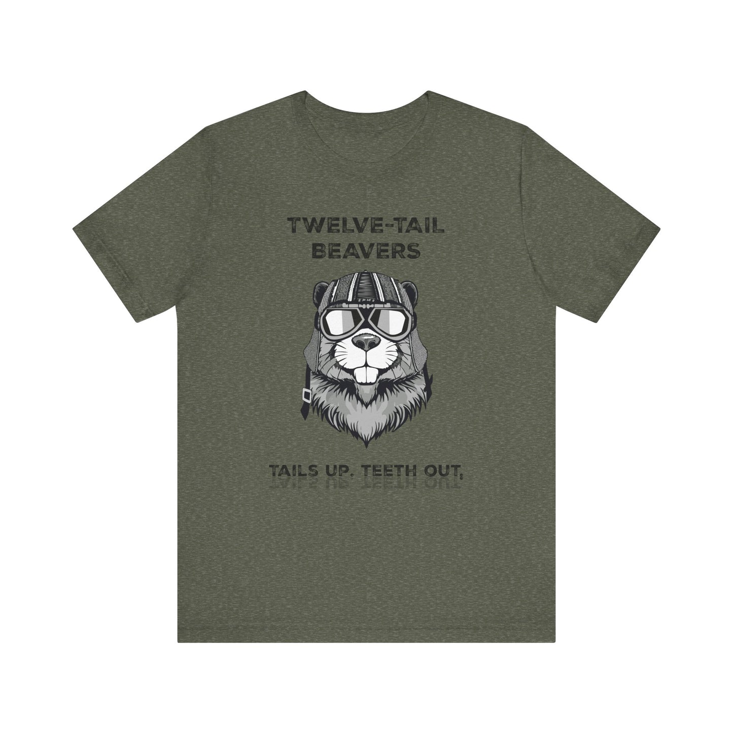 Twelve-Tail Beavers - Men's T-Shirt
