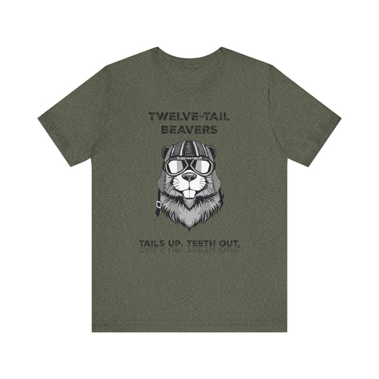 Twelve-Tail Beavers - Men's T-Shirt
