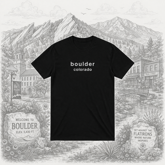 Boulder CO Graphic Tee