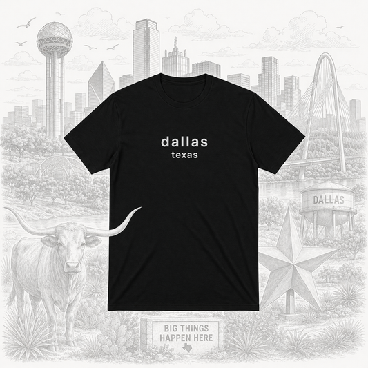 Dallas TX Graphic Tee