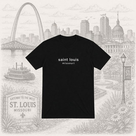 St Louis MO Graphic Tee