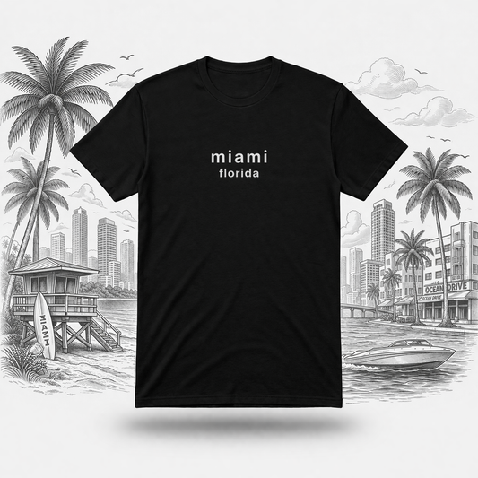 Miami FL Graphic Tee